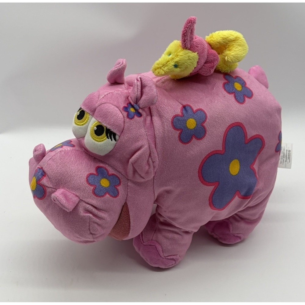 Disney Store It's A Small World Plush - Hippo Zambia Jungle Blossom